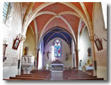 L'intérieure de l'église de Fieux