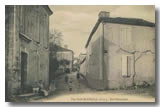 Une rue en 1940 du village Puy-Fort-Eguille il y a 30 ans