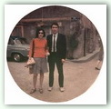 Daniel Duprat et Monique Sagazan - cavalcade 1968