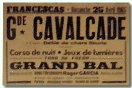 affiche cavalvade 1963