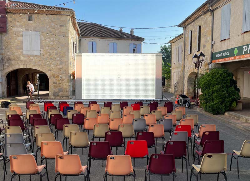 cinéma plain air à francescas