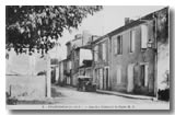 Rue de Bordeaux avec le bureau de La Poste 1930