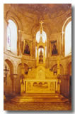 L'autel de l'église de Lialores au fil du temps