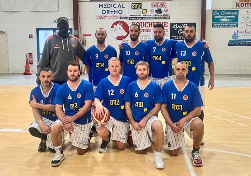 équipe basket Francescas